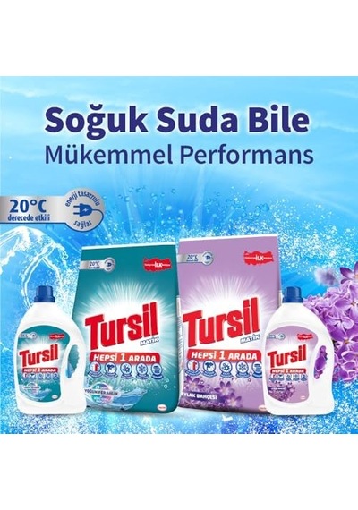 Tursil Yoğun Ferahlık Toz Deterjan 6kg
