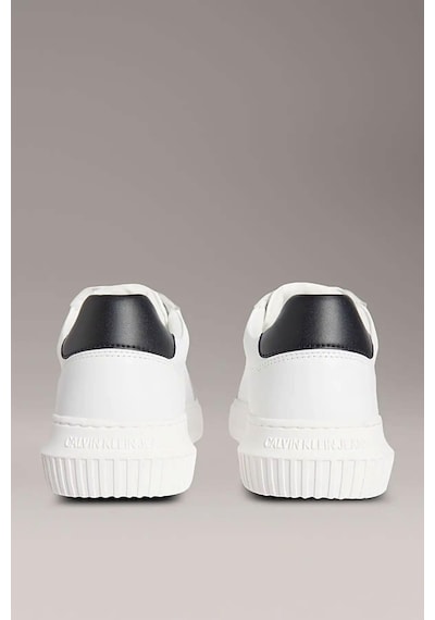 Calvin Klein Erkek Chunky Cupsole Sneaker Ayakkabı - Beyaz-8457 Bright White/black Calvin Klein Erkek Chunky Cupsole Sneaker Ayakkabı - Beyaz-8457 Bright White/black