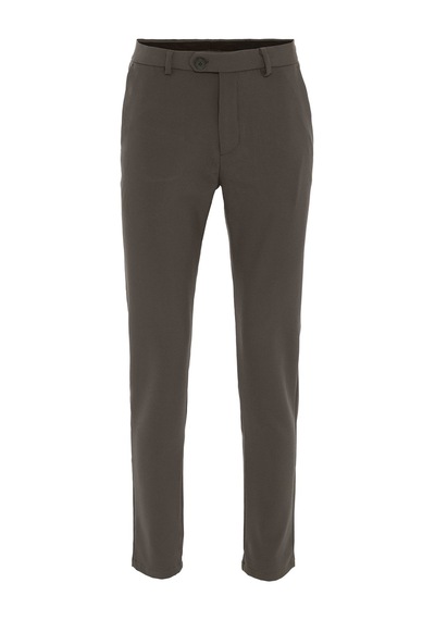 Antioch Erkek Aksesuar Detaylı Slim Fit Pantolon Haki