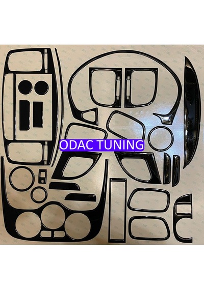 Hyundaı Era Parlak Siyah Konsol Maun Kaplama Piano Black