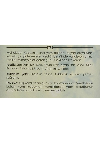 Gold Wings Premium Ballı-meyveli Muhabbet Kuşu Krakeri, 10'lu Kutu