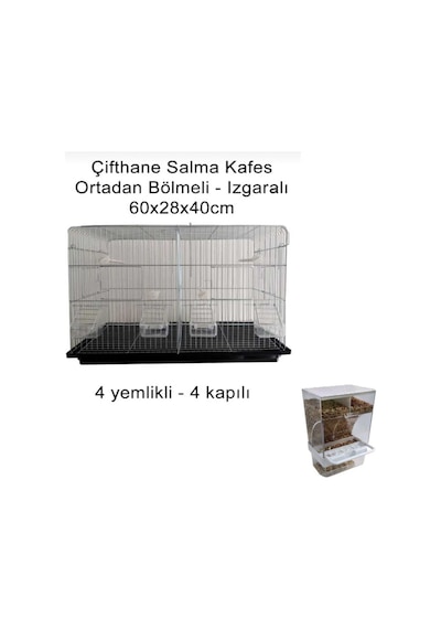 Salma Kafes Akıllı Yemlik Hediyeli