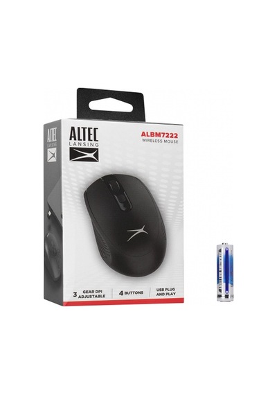 Altec Lansing ALBM7222 2.4 Ghz Usb 1200 Dpı Kablosuz Optik Mouse