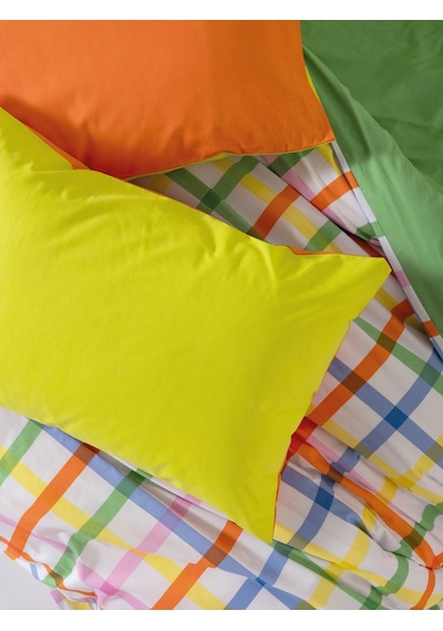 Cozy Home Popping Colors Tek Kişilik Lastikli Çarşaflı Nevresim Takımı Hype Yeşil