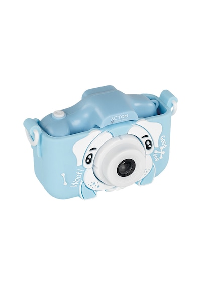 3 Adet Acton Kids Fotoğraf Makinesi Dog Mavi