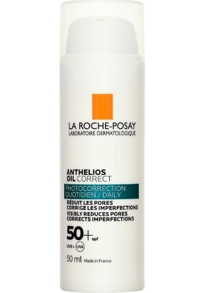 La Roche Posay Anthelios Oil Correct Cream SPF50+ 2 x 50 ML