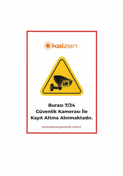 Kazıen 4 'lü 5 Mp Full Hd Yüz Ve Araç Tanımalı Kamera Sistemi Set