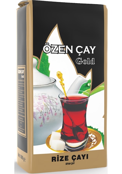 Özen Gold Siyah Dökme Rize Çayı 1 KG