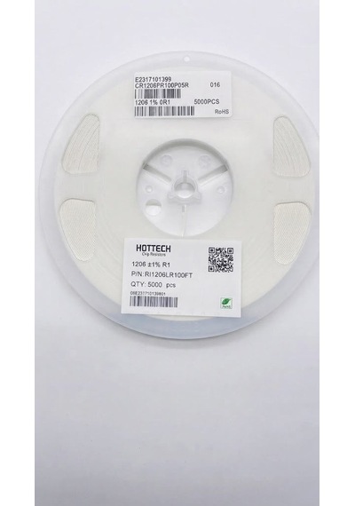 Hottech 1206 R1 %1 Smd Direnç / Chip Resistor 5000 Adet Makara