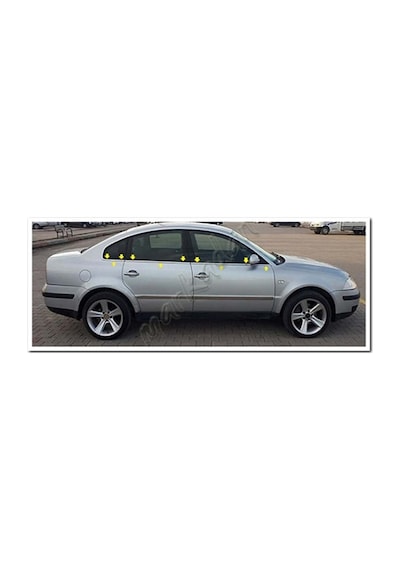 Db Chrome Vw Passat 3B Cam Çıtası Nikelajı 1996-2005 6 Parça  P.Çe
