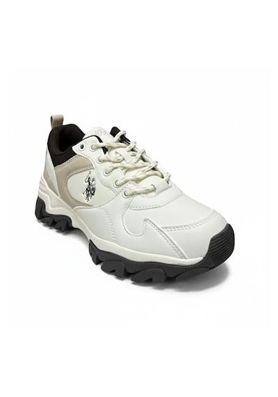 U.S. Polo Assn. Tracky 6pr Bej-kahve Kadın Sneaker