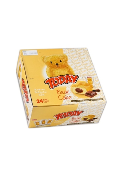 Today Bear Kek Çikolatalı 40 Gr. 24 Adet (1 Kutu) Today Bear Kek Çikolatalı 40 Gr. 24 Adet (1 Kutu)