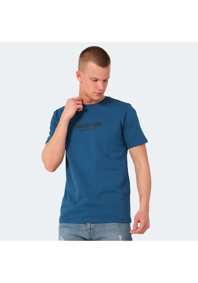 Slazenger VOITTO Erkek  Petrol Tişört