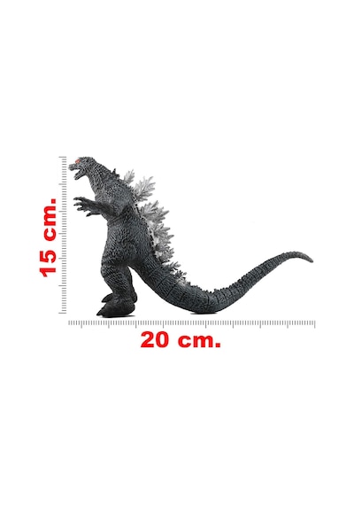 Godzilla & Kong Giant King Ejderha Godzilla Soft Yumuşak Dokulu Aksiyon Figür Karakter Oyuncak 20 Cm Godzilla