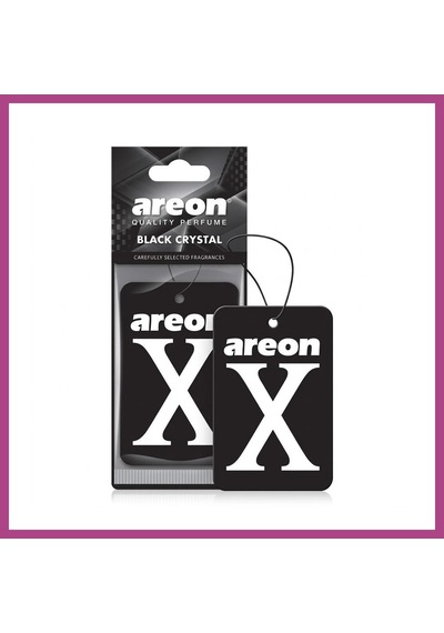 Gees Global Areon X Black Crystal Oto Araç Kokusu Siyah Gbzs