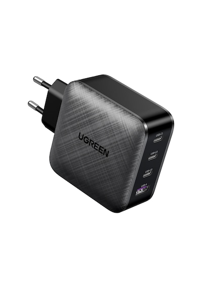 Ugreen 65w Şarj Cihazı Type-c 3xusb-c, 1xusb-a, Siyah, 70774