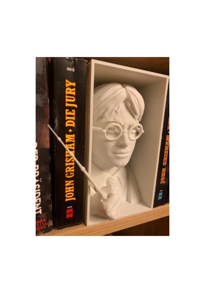 Harry Potter Tasarımlı Book Nook Kitap Arası Dekoru