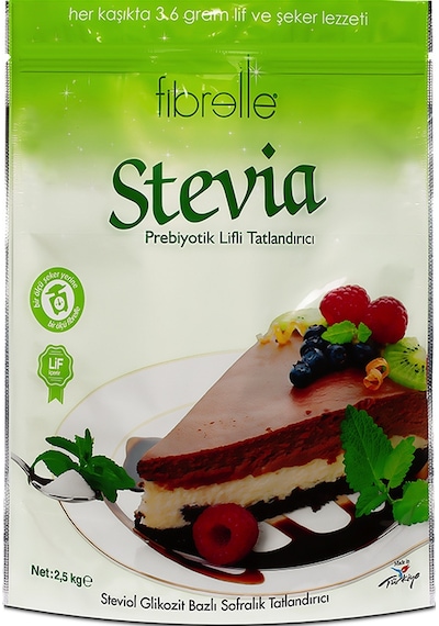 Fibrelle Prebiyotik Lifli Stevialı Toz Tatlandırıcı 2500 G