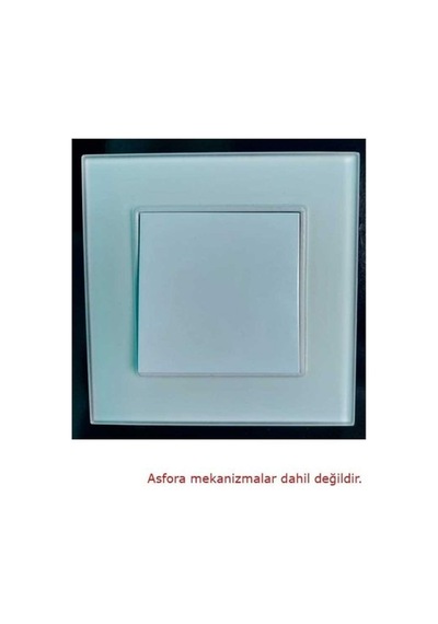 Asfir Schneider Asfora Serisi Pleksiglas Mat Beyaz Tekli Çerçeve Apg601-21 Modeli