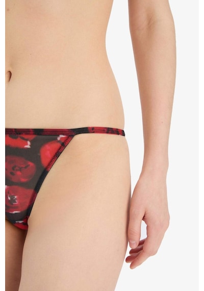 DeFacto Fall in Love Tül Slip Külot D5603AX24AURD197 Kırmızı