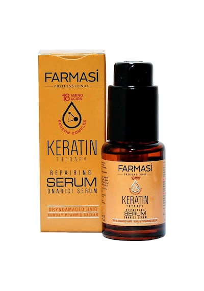 Farmasi Keratin Therapy Repairing Terapi Onarıcı Saç Bakım Serumu 30 ML