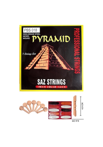 Pyramid 0.18 Kısa Sap Profosyonel Bağlama Teli Pyramid 0.18 Kısa Sap Profosyonel Bağlama Teli