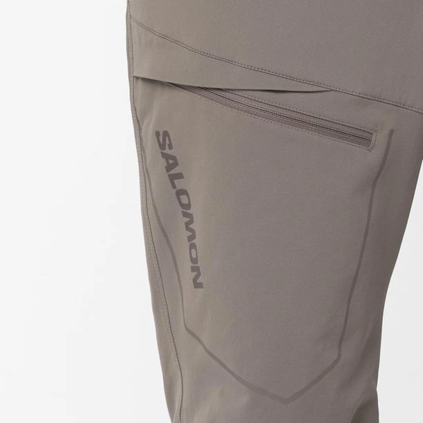 Salomon Wayfarer Warm Pants M Erk Iron// Outdoor Pantolonu Lc2616300 Bej