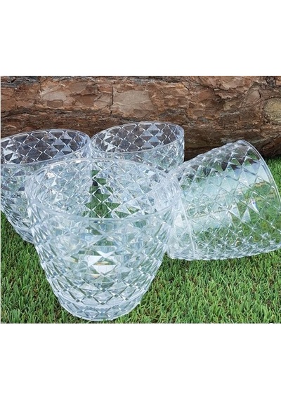 Orkide Saksısı Kristal 1,4 Lt Şeffaf Orkide Saksısı Adet Seçin