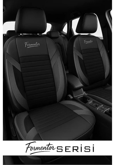 Dacia Duster Laureate 1.5 Dci 110 4x4 E2 I X Md 2016 Uyumlu Formentor Tay Tüyü Siyah Oto Kılıfı Tam Set