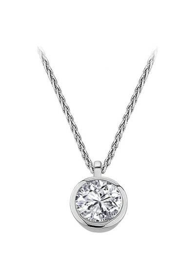 Sirius F Renk 0,50 Karat Pırlanta Tektaş Kolye 0804P0167