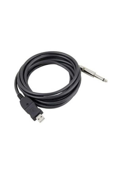 Platoon Usb To 6.3 Mm Çivi Jack Gitar Saz Bağlantı Kablosu 6.3 Mm Usb Çevirici