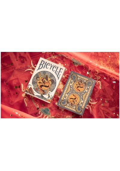 Bicycle Chinese Zodiac Dragon Çin Burçları Ejderha Oyun Kağıdı Koleksiyonluk İskambil Kartları