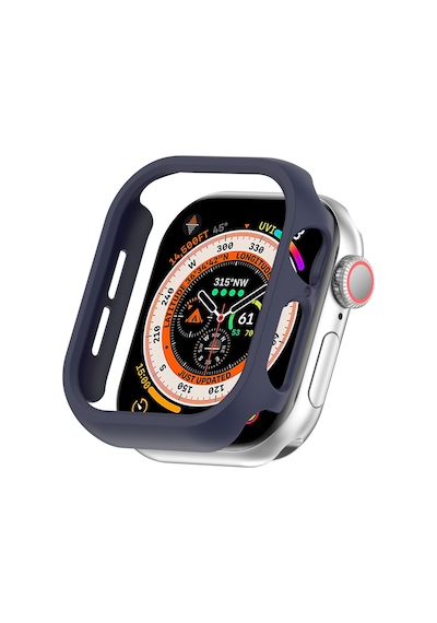 Apple Uyumlu  Watch 10. Nesil 42 mm Rubber Sert Plastik Koruma Kasa Kılıfı