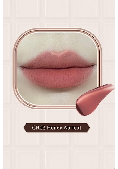 Flower Knows Chocolate Wonder-shop Cloud Lip Cream Lüks Likit Ruj Rujlar Ch03 Honey Apricot 5