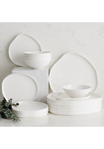 Mudo Home Aspendos Pasta Tabağı Seti 20cm - 6lı Diğer