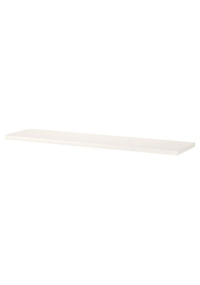 Ikea Bergshult Duvar Rafı Parçası, Beyaz, 120x30 Cm