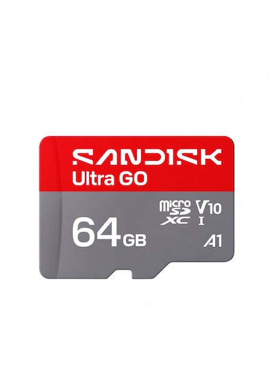 Sandısk Ultra Go Sdsqugn-064g-gn6mn Uhs-ı V10 Okuma 140mb/s 64 Gb Micro Sd Kart