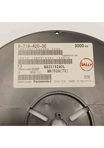 Ma3x152aol Sot23 Panasonıc Diyot 150 Adet