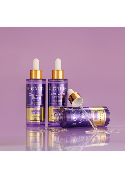Collagen & Biotin Saç Serumu 100 Ml Saç Dökülmesine Karşı, Hacimlendirici, Hidrolize Kola