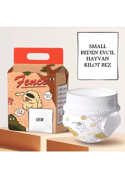 Zvnm Small Beden Evcil Hayvan Kilot Bez - Ultra Emici - Hızlı Kuruyan Zcv12