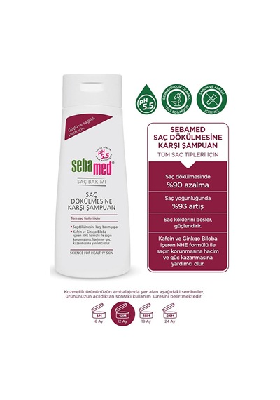 3 Adet Sebamed Şampuan 200ml Saç Dokulmesı Şampuan