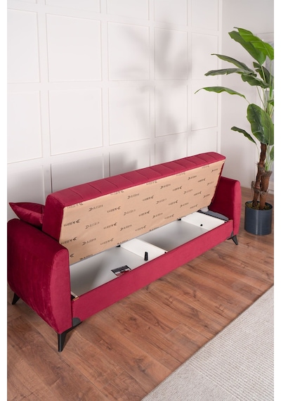 Kilim Mobilya Linda Koltuk Takımı 3 3 B Bordo