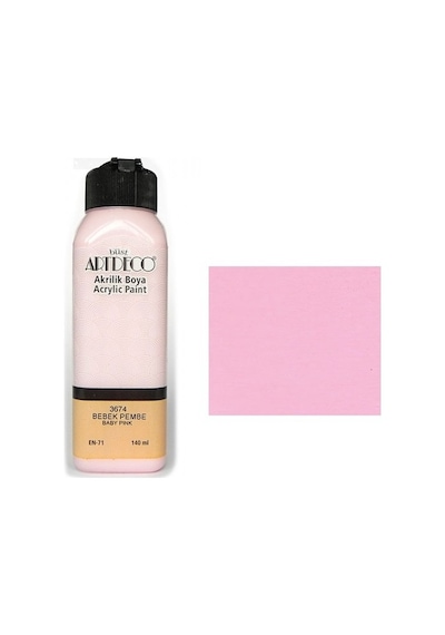 Artdeco Akrilik Boya 140 Ml Bebek Pembe