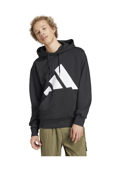 Adidas M Bl Fl Hd Erkek Spor Sweatshırt - In6159 Siyah