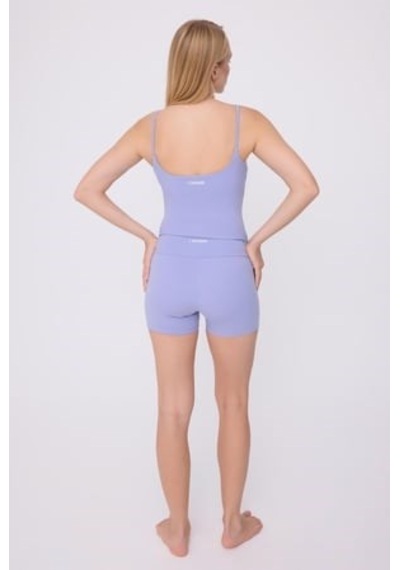 Hıghrıse Comfortflex Yüksek Bel Atletik Spor & Aktif Yaşam Şortu-2701 Mavi
