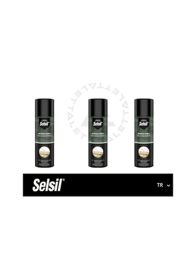 Selsil Silikon Sprey 500 Ml 3 Adet