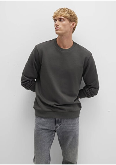 Mavi Koyu Gri Erkek Sweatshirt M0s10421-70090 Koyu Gri