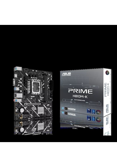 Asus Prıme H810m-k Intel H810 Lga1851 Ddr5 Anakart