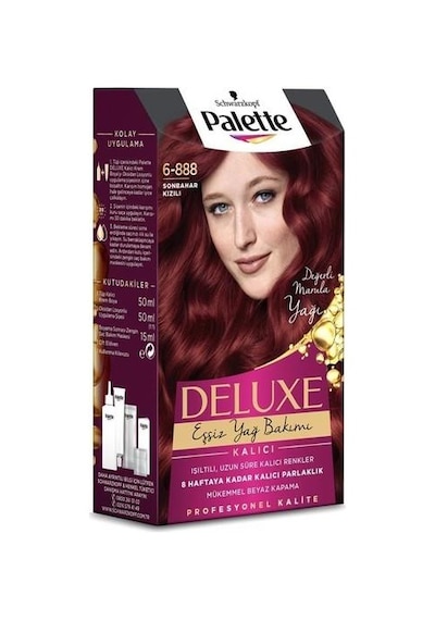Palette Deluxe Saç Boyası 6.888 Yakut Kızılı