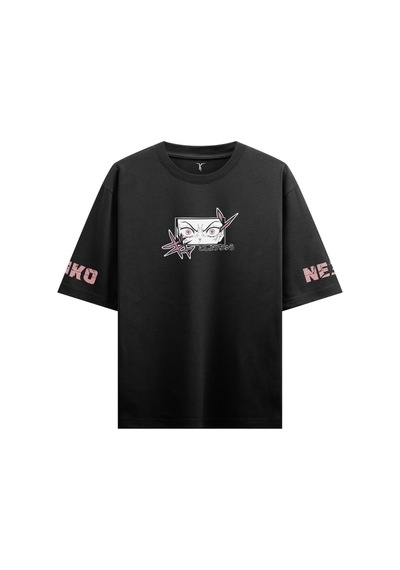Demon Slayer Nezuko T-shirt 01-siyah